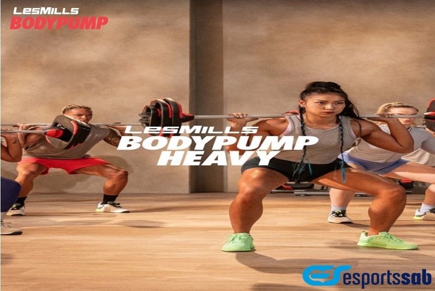 Nova coreografia de BodyPump